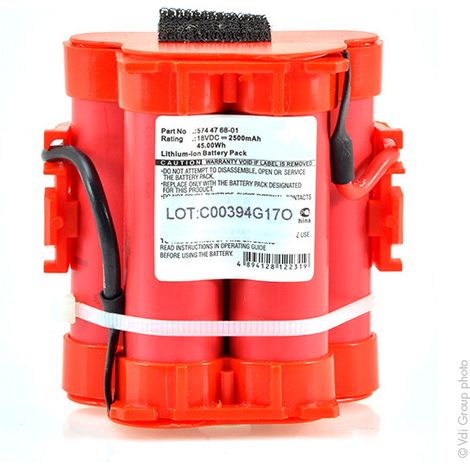 NX - Batterie tondeuse 18V 2.5Ah - 505 69 73-20505697320574 47 68-01574 47 68