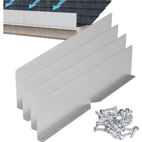 Dachrinnenabdeckungen – Dachrinnenüberlauf, Dachrinne, Regenwasserableitung, Dachrinne, Wasserableitung für Schindeldächer (1/5)