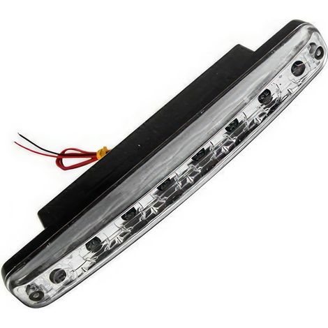 Feux de jour, 2 pcs Super Bright White 8 LED DRL Car Daytime Running Driving Light Head Lamp (1/5)