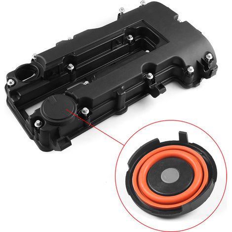Kit de película de reparación de tapa de válvula de PCV para tapa de válvula de motor automotriz para Chevrolet Cruze Sonic 25198874 55573746, tapa de válvula (1/5)