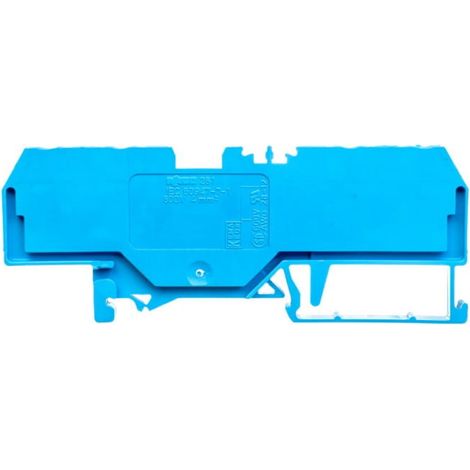 4-adriger Sammelschienenverbinder 4mm2 blau 281-654