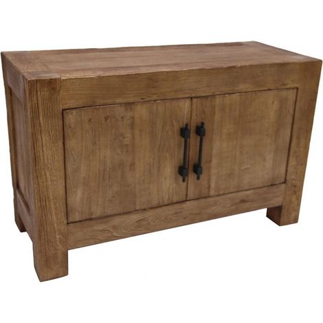 Buffet 2 portes - Bois - Marron - Interior's