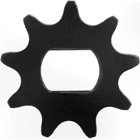Pignon robuste à 9 dents, compatible avec la coupe à grande vitesse et compatible avec les chaînes de type 420 de 12 x 17 mm. (1/5)