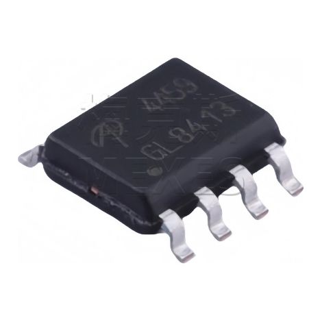 AO4459 SOP-8 MOSFET P channel AOS/Wandai 30V 6.5A, chip electronic component, 5 units per pack.
