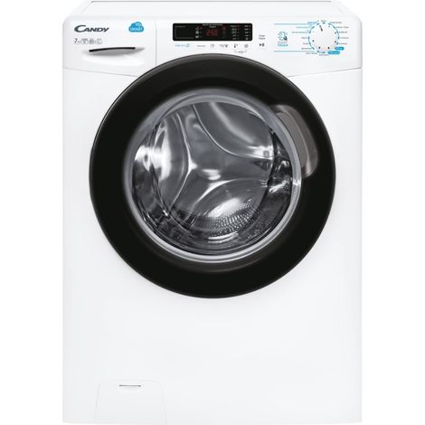 CANDY CSS 127TWB5/1-S Lavatrice slim 7Kg, 1200 giri, Vapore, Classe A - CSS127TWB5 (1/4)