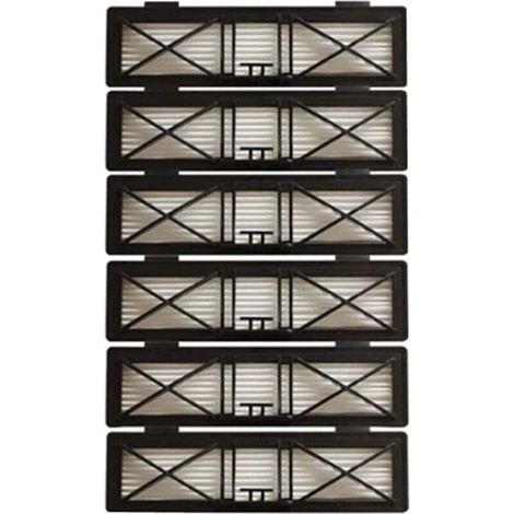 Lot de 6 filtres HEPA pour Neato Botvac D7 D3 D4 D5 D6 D70 D75 D80 D85 pour filtres Neato Botvac 75e 80 85 pièces--TRIMEC (1/4)