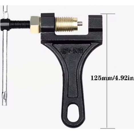 Universelles Kettenabzieher-Werkzeug für Motorräder und Dreiräder, Kettenabzieher/Kettenschneider 420/428/530 (1/4)