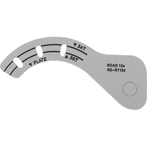 Einstelllehre für Shimano-Schaltwerke (R7150)