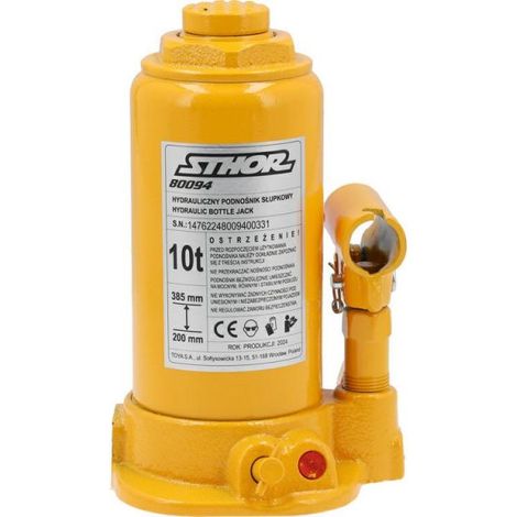 Cric hydraulique à piston STHOR 10 tonnes