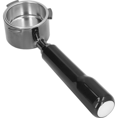 Porte-Filtre Café Sans Fond - 51 mm - Compatible Machines Delonghi ECP3420 ECP680 ECP685 - Alliage De Zinc Et ABS - 1 Pièce (1/5)