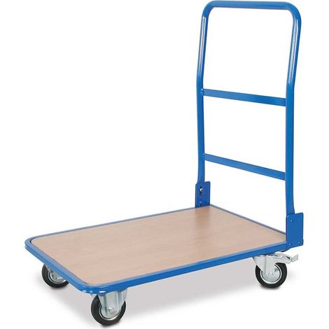 BRB Klappbügelwagen, LxBxH 735x480x875 mm, Tragkraft 150 kg (1/3)