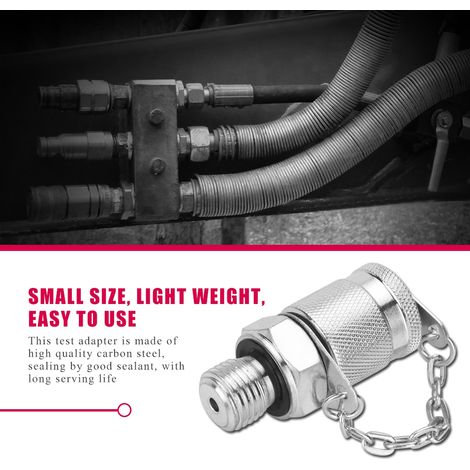 Anschlussadapter für hydraulischen Druckprüfpunkt 63 MPa/630 BAR (G3/8) (1/5)