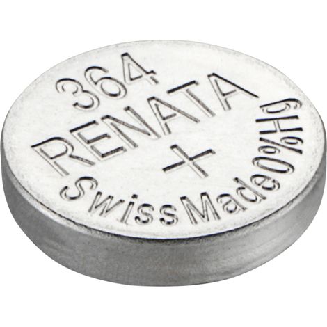 BATTERIA a BOTONE all'ossido d'argento 364 RENATA