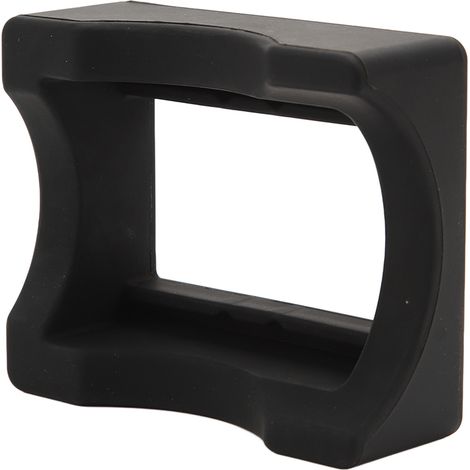 Support de tasse antidérapant en silicone avec fente intégrée pour bouteille, idéal pour la décoration et le bricolage (noir). (1/5)