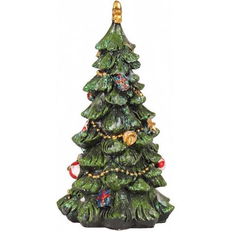 Resin Figurine, Miniature Christmas Figurine, Unbreakable, for Desk, Shelf (1/5)