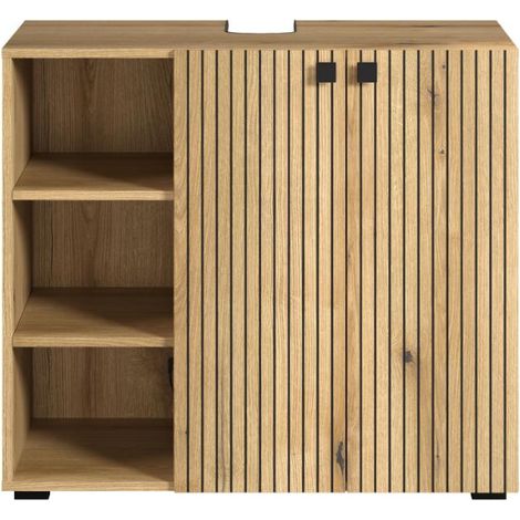 PureBliss Waschbeckenunterschrank Eiche Dekor.