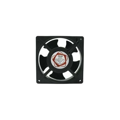 Ventilateur axial pour bote de cheminée Insérable Haute température Pales en métal Silencieux Universel 120 x 120 x 38 mm