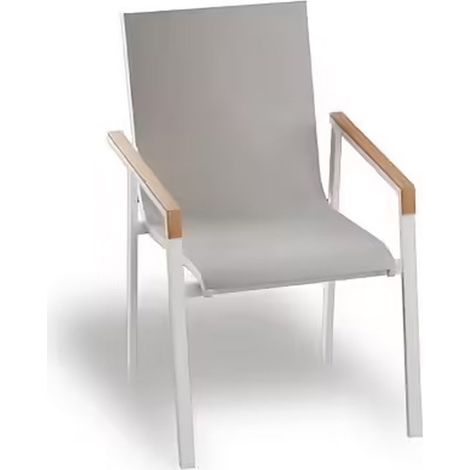 Fauteuil Soft - alu et textilène (1/2)
