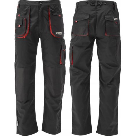 Arbeitshose DUERO schwarz/rot Gr. XXL