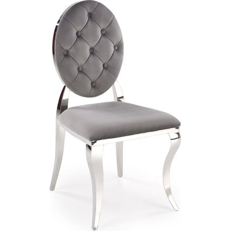 Silla Houston 1801, Gris, 95x48x52cm, Tapiz, Metálico (1/5)