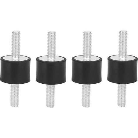4 Stück M6 Gummilager, männlich, Antivibrations-Silentblock, Auto, Boot, Bobbins (VV2015 M618) (1/4)