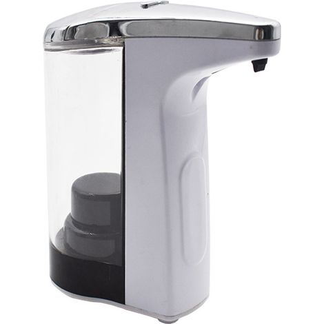 Automatischer Seifenspender, 250 ml berührungsloser Spülmittelspender mit Infrarotsensor, 3 einstellbare Seifenmengen, Flüssigseifenspender für das Badezimmer