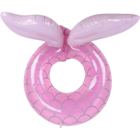Bouée rose pour enfants, jouet gonflable pour piscine, bouée de plage, accessoires de fête (1/5)