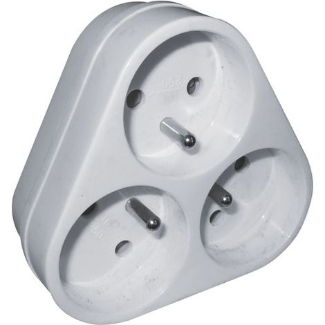 Triplite 2P 16A Bianco - Electraline