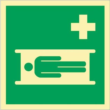 Rettungszeichen ASR A1.3/DIN EN ISO 7010/DIN 67510 L148xB148 mm - 9109FHL148