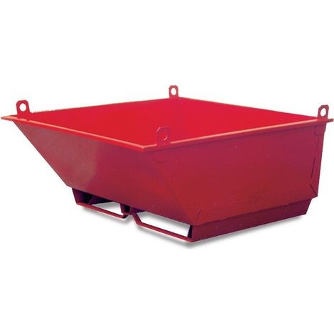 Altrad – Bac à béton 500L – Acier 2mm – Charge max 1250 kg – Transport grue et chariot élévateur – Longueur 1150 mm