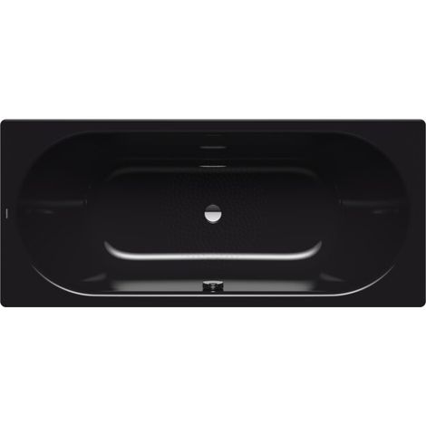 Baignoire Duo classique noire antidérapante 180x80cm (1/2)