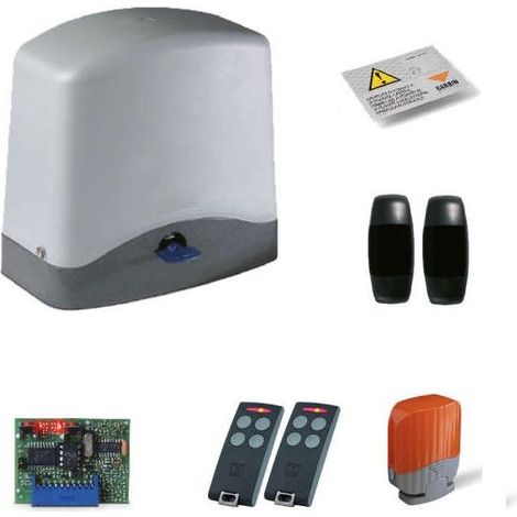 Kit de motorisation 24V, SLACE FAST pour portail coulissant max 300Kg,version rapide - CARDIN - (1/5)