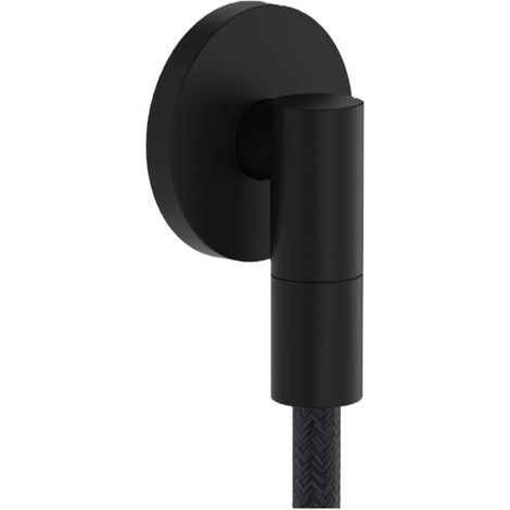 Axor Fine - Wandanschlussbogen, schwarz matt 36737670