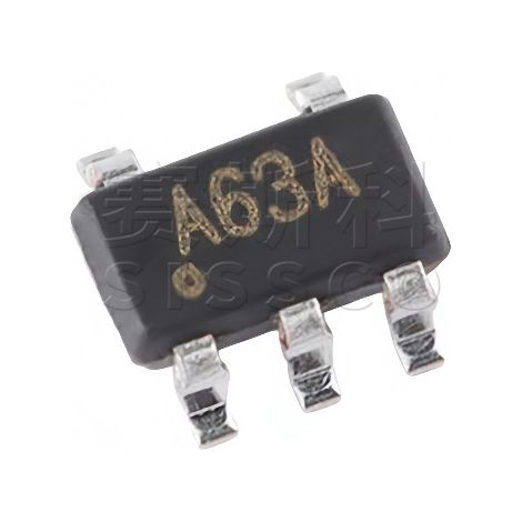 Changdian/Changjing LM321, A63A silkscreen, SOT-23-5 package, surface mount operational amplifier IC chip, electronic component, 5 pieces, packed and shipped.