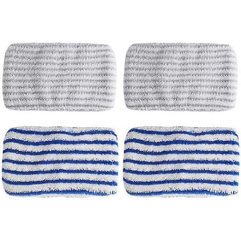 4 Mikrofasertücher als Ersatzteil für den Rowenta Clean&Steam ZR005801 Reiniger, waschbar und wiederverwendbar. (1/5)