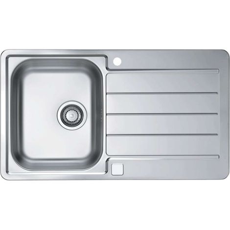 Alveus Line Max - Fregadero de 86x50 cm, acero inoxidable 1144641 (1/3)
