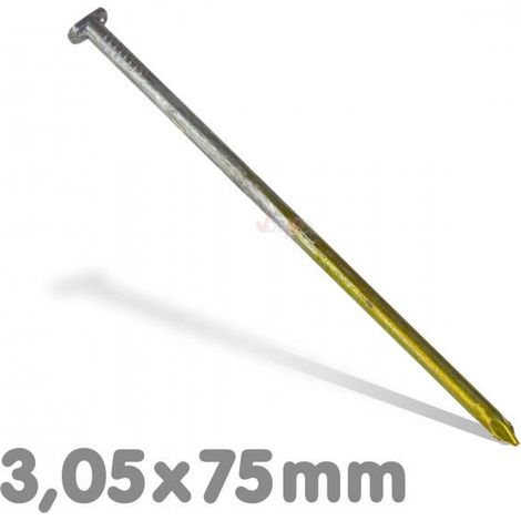 Clous pour cloueuse D18556 - 3,05 x 75 mm