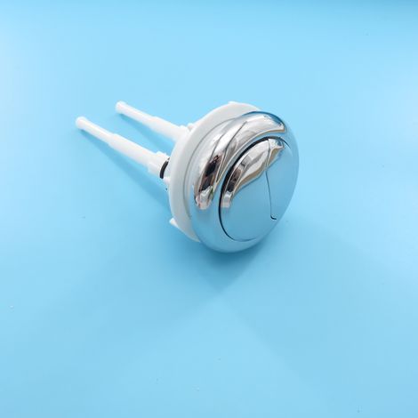 48-mm-Spülkastenknopf, Badezimmerzubehör mit Doppeldruckfunktion, Toilettenspülkastenknopf, Toilettenknopf (1/5)