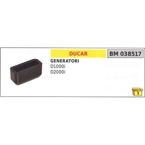 Antivibrante DUCAR per generatore di corrente D1000i D2000i 038517