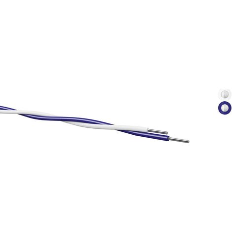 [GEBRAUCHT] B-Ware Kabeltronik Schaltdraht Installationsdraht YV Draht Leitung 2 x 0.5 mm 100m