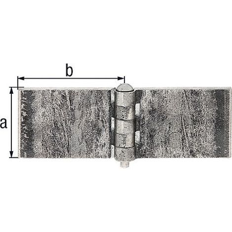 Bisagra 40x60mm STA raw 5mm GAH