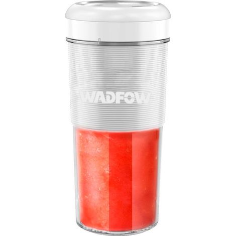 Frullatore portatile senza fili WADFOW da 300 ml e 50 W con lama in acciaio inossidabile e impugnatura antiscivolo