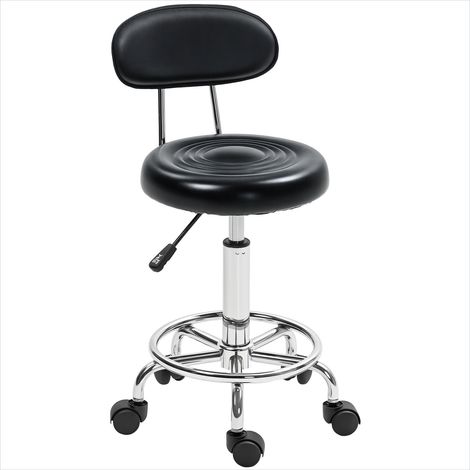 SunJet Tabouret, pouf, à roulettes, de massage avec hauteur réglable - Réf. YAA2EM4LY4UW (1/5)