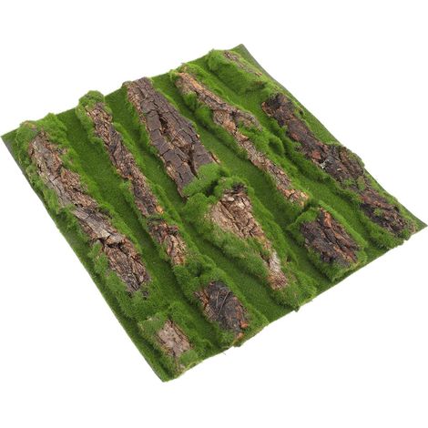 Decorative Imitation Bark Panel for Reptile Terrarium, High Simulation and Solid Decorative Effect, for Scene Decor and Reptile Cage (1/5)
