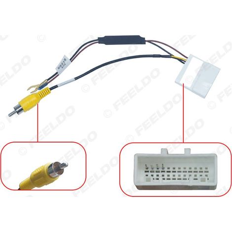 Compatible avec le câble adaptateur de caméra de recul 24 broches Kia/Hyundai 2015. (1/5)