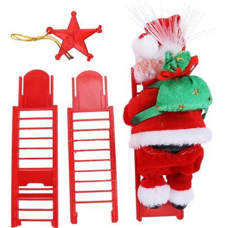 Elektrische Kletterleiter für den Weihnachtsmann, Weihnachtsspielzeug, Heimdekoration, Geschenk für Kinder. (1/5)