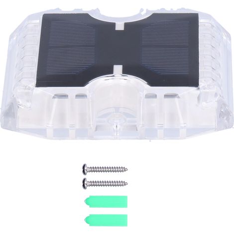Lampe solaire à détecteur de mouvement, éclairage LED pour terrasse, jardin ou mur, éclairage paysager. (1/5)
