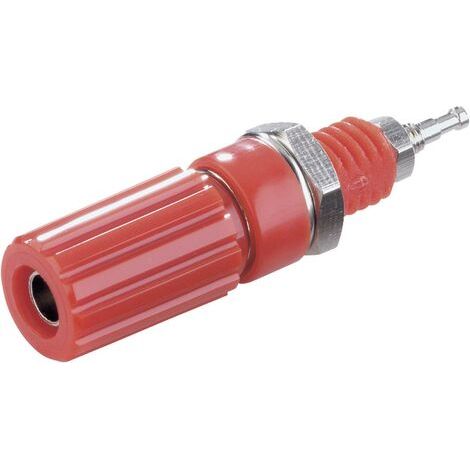 Borne de polarité Ø stylo (détails): 4 mm TRU COMPONENTS TC-R1-9 Red 1587901 rouge 10 A 1 pc(s) S640791 (1/3)