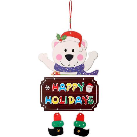 Clochettes De Noël - Décoration Pour Arbre De Noël - Ornement Suspendu Pour Fêtes - Lot De 6 Pièces (1/5)