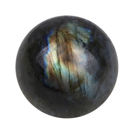 Labradorita natural, cuarzo, amatista, esfera de cristal, citrino curativo.